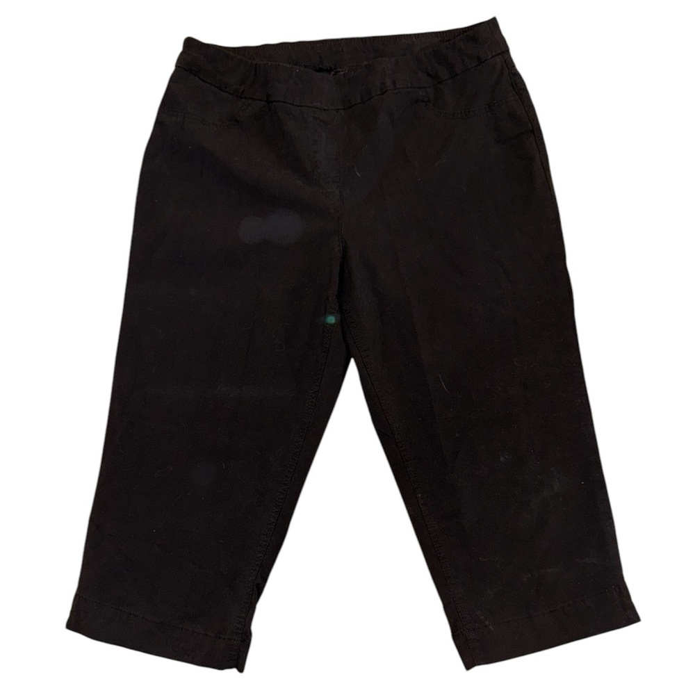 Slim-sation by Multiples Black Cropped Pants 14P